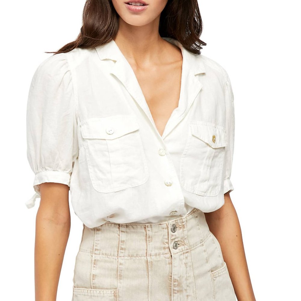 Free People Safari Babe Top